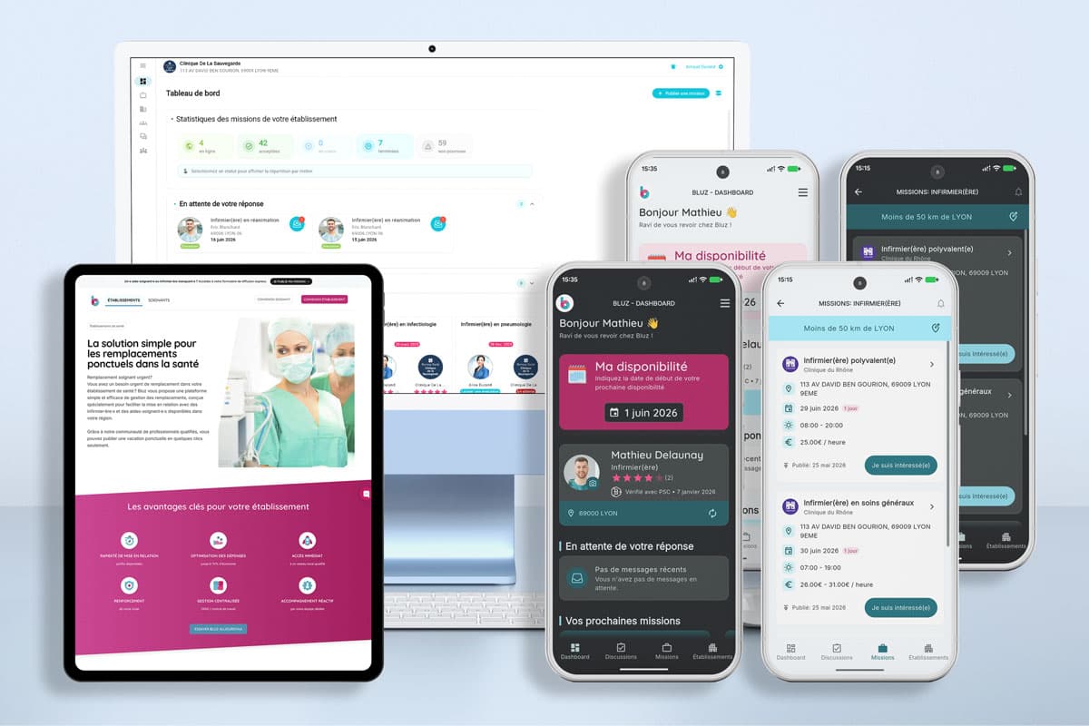 Bluz - The healthcare staffing platform