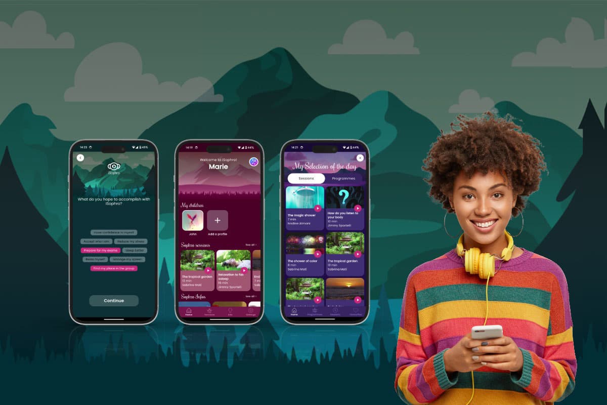 iSophro - Sophrology app for children and teenagers