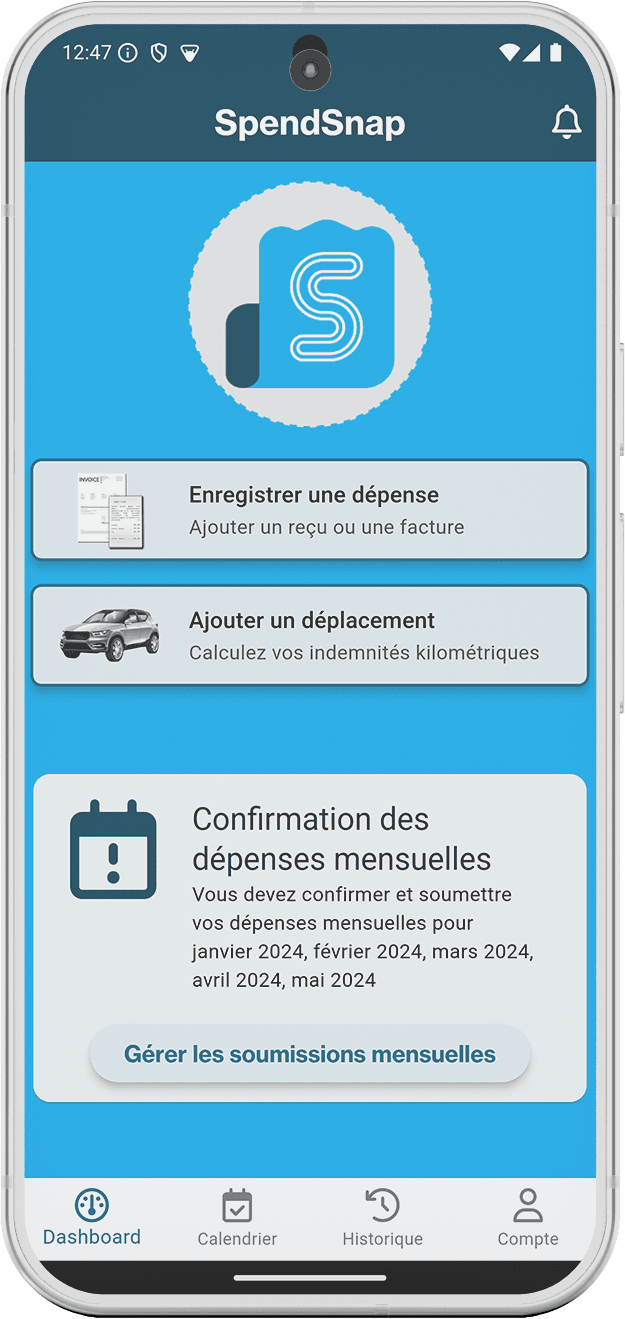 Spendsnap - receipt scan