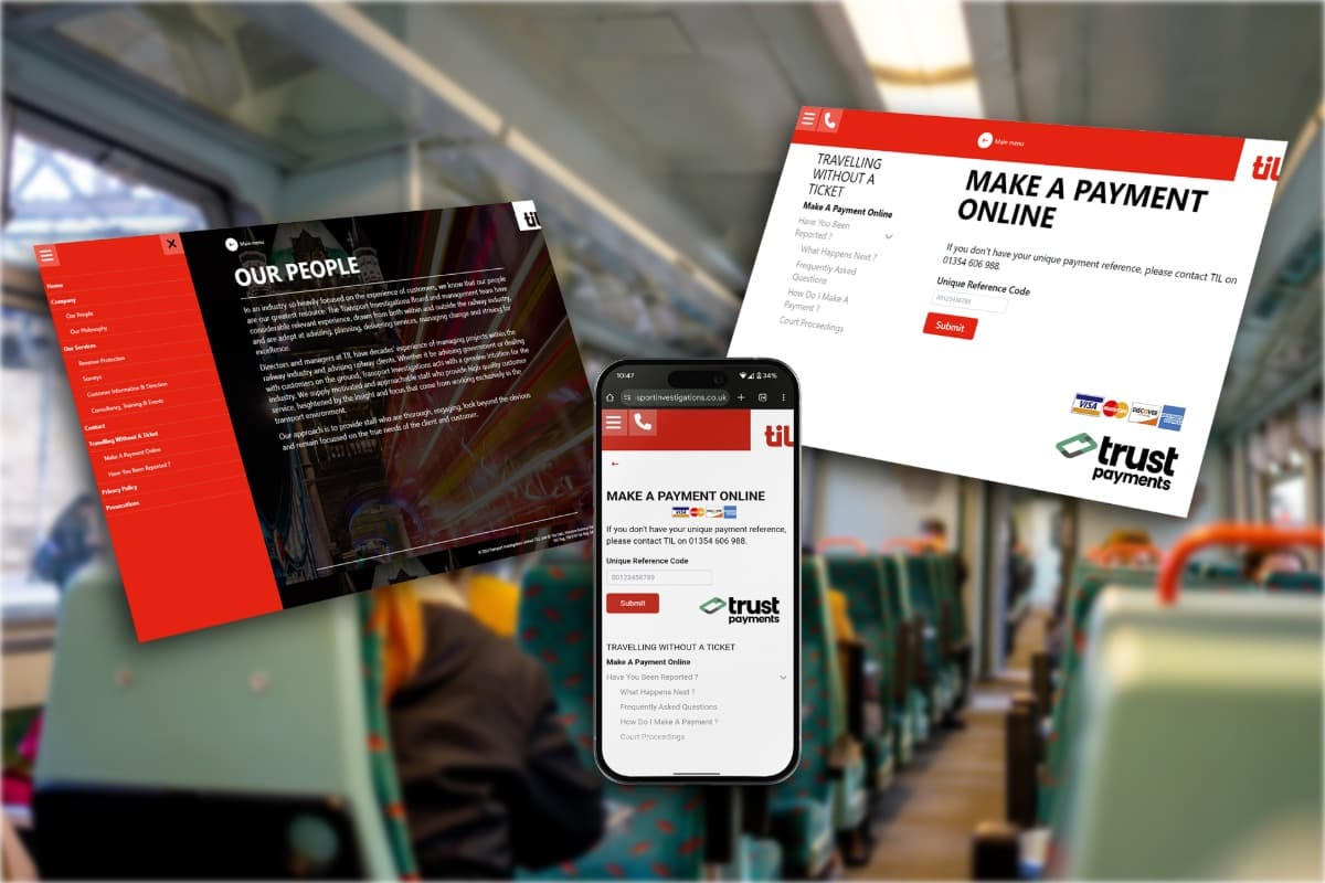 TIL - Rail revenue protection platform and website